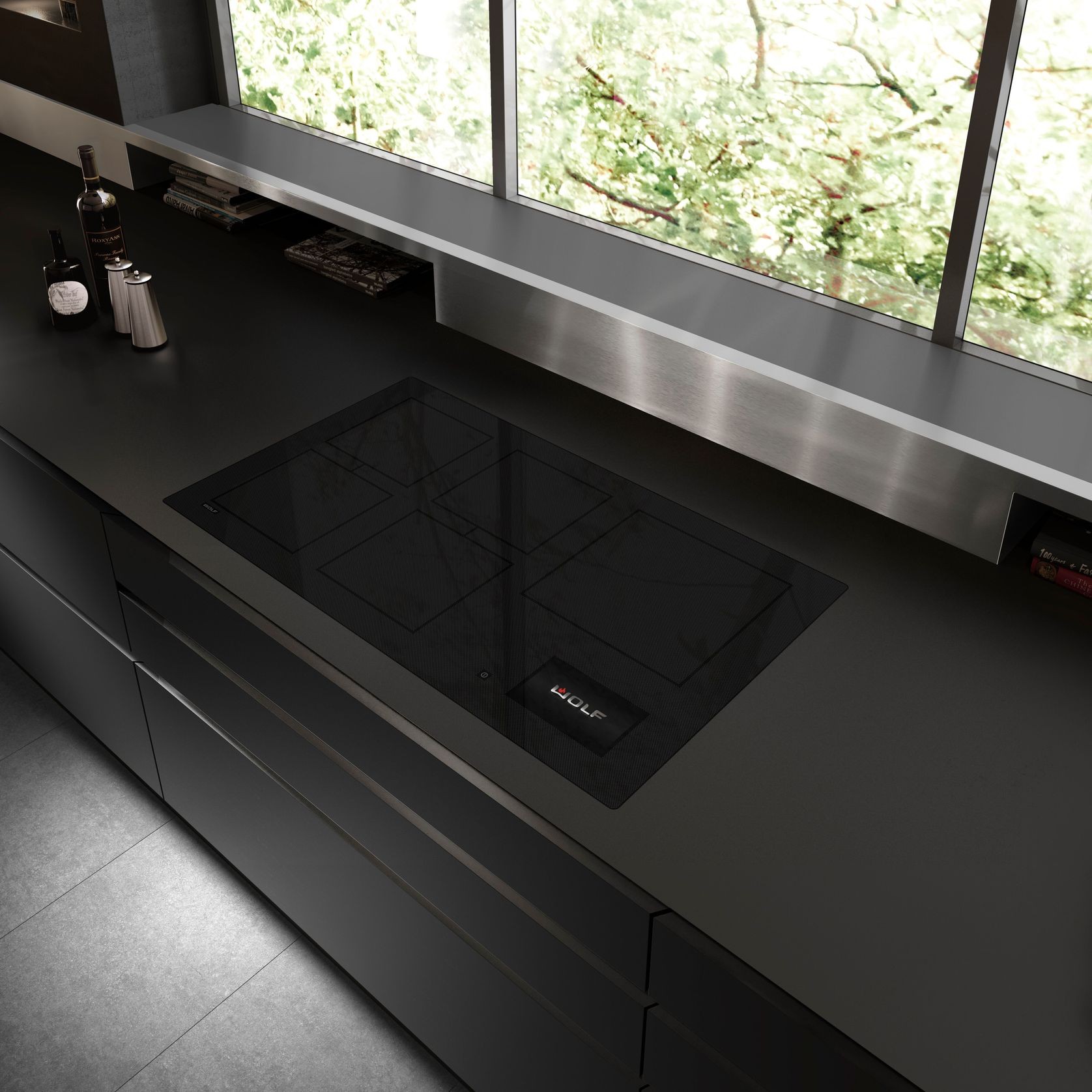 Wolf Contemporary Induction Cooktop 91cm ICBCI36560CB gallery detail image