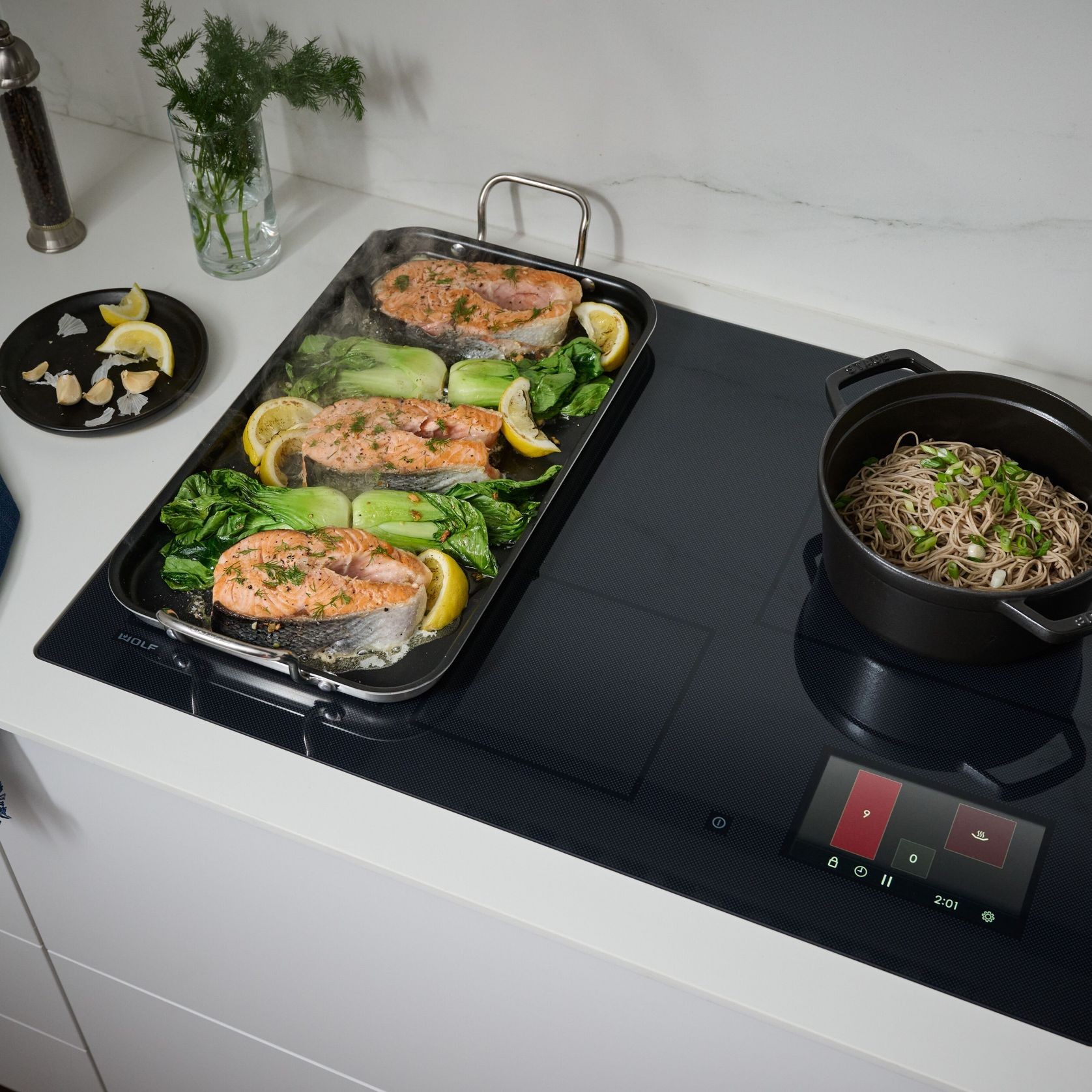 Wolf Contemporary Induction Cooktop 91cm ICBCI36560CB gallery detail image