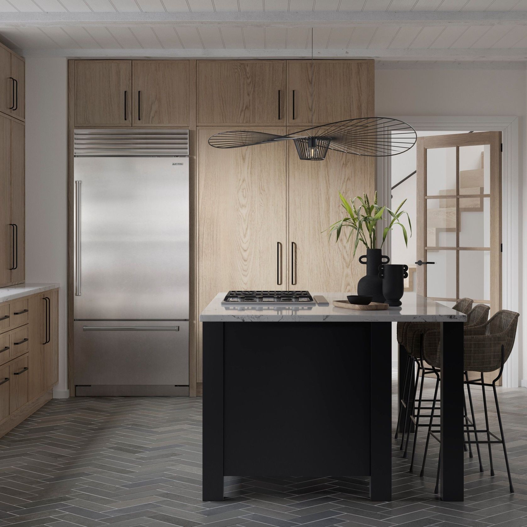 Classic Series 91cm Over-and-Under Refrigerator gallery detail image