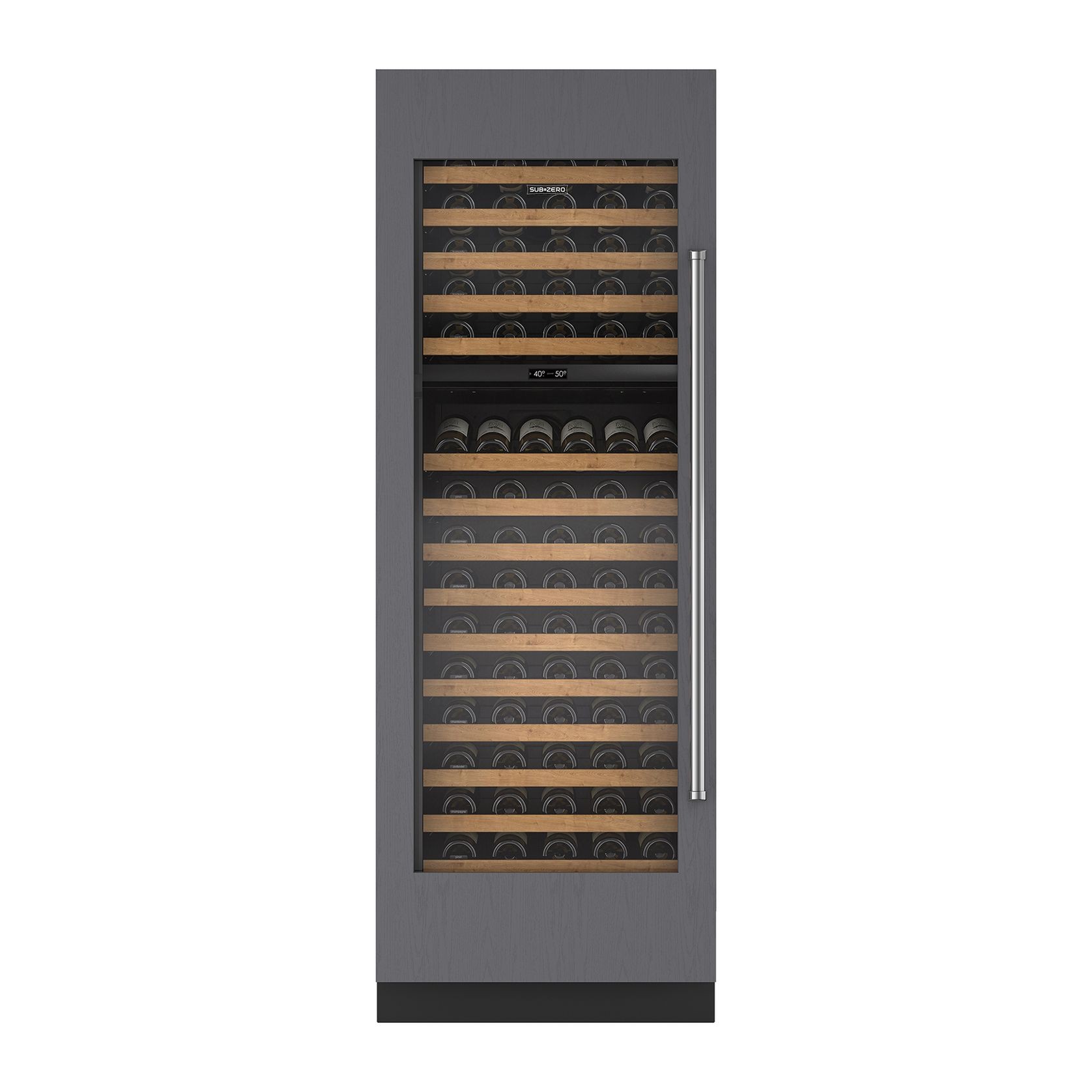 76cm Designer Wine Storage - Custom Panel Ready gallery detail image