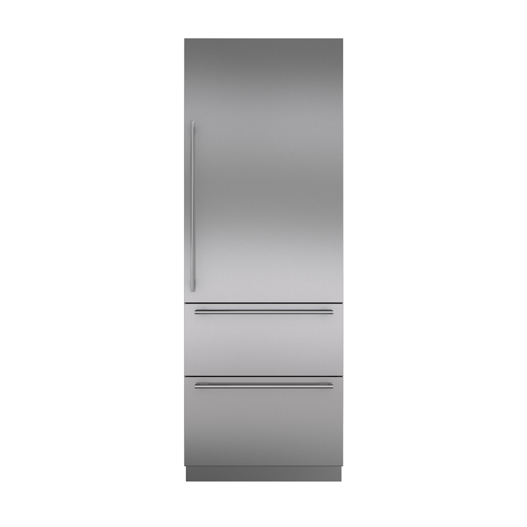 76cm Designer Over-and-Under Refrigerator Freezer with Internal Water Dispenser & Ice Maker gallery detail image