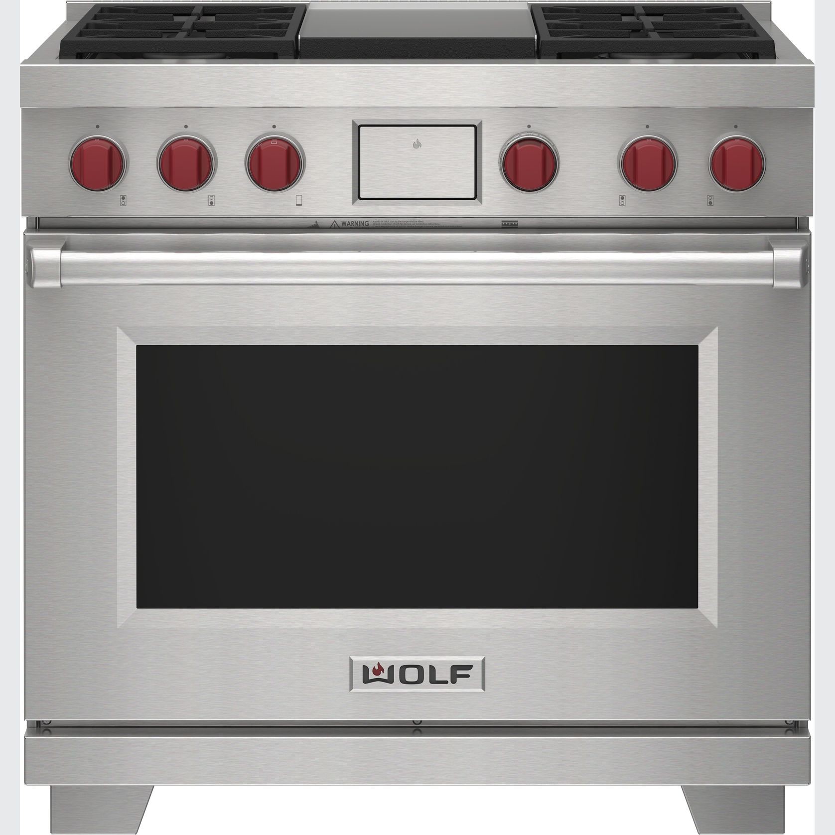 Wolf Dual Fuel Range 91cm ICBDF36450GSP gallery detail image