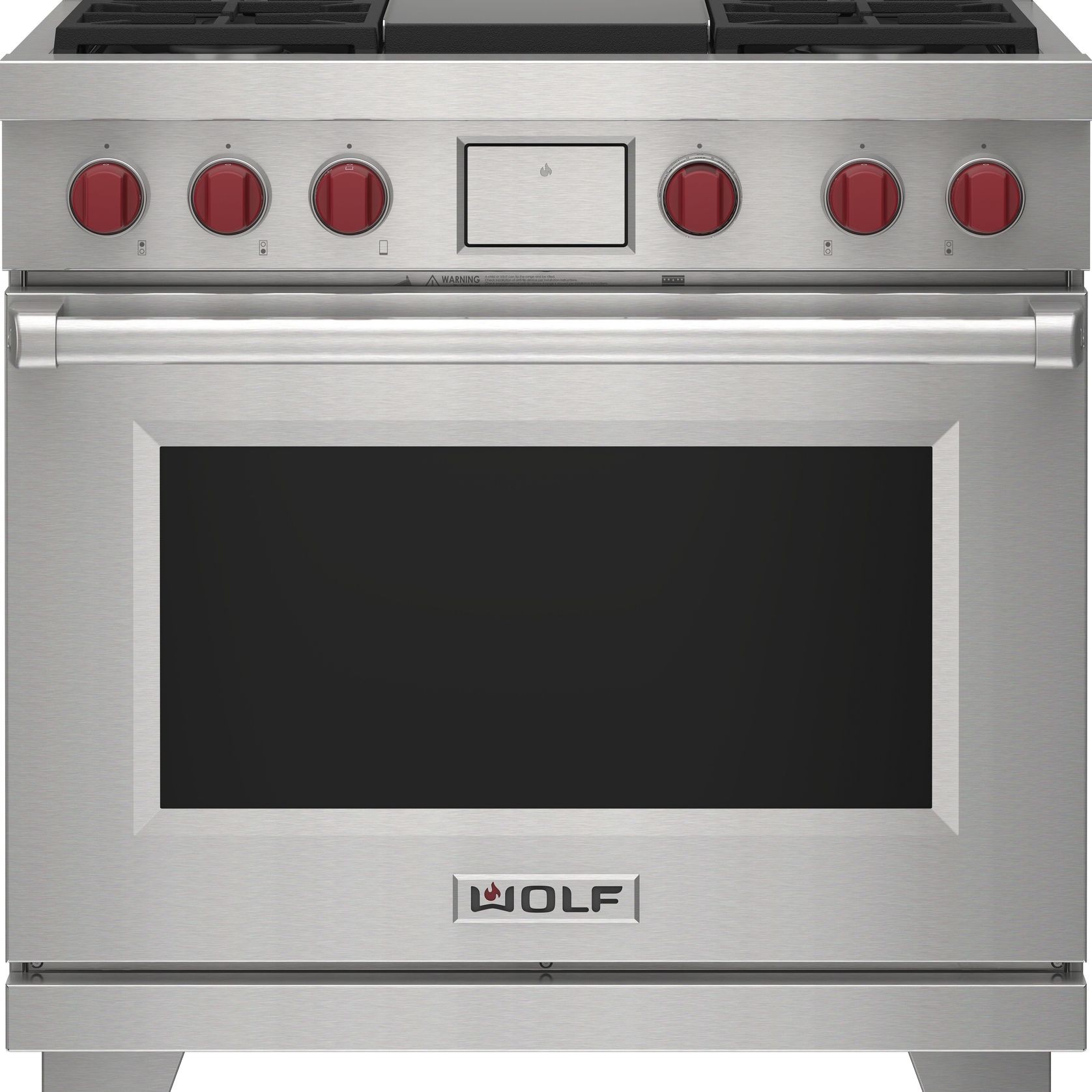 Wolf Dual Fuel Range 91cm ICBDF36450GSP gallery detail image