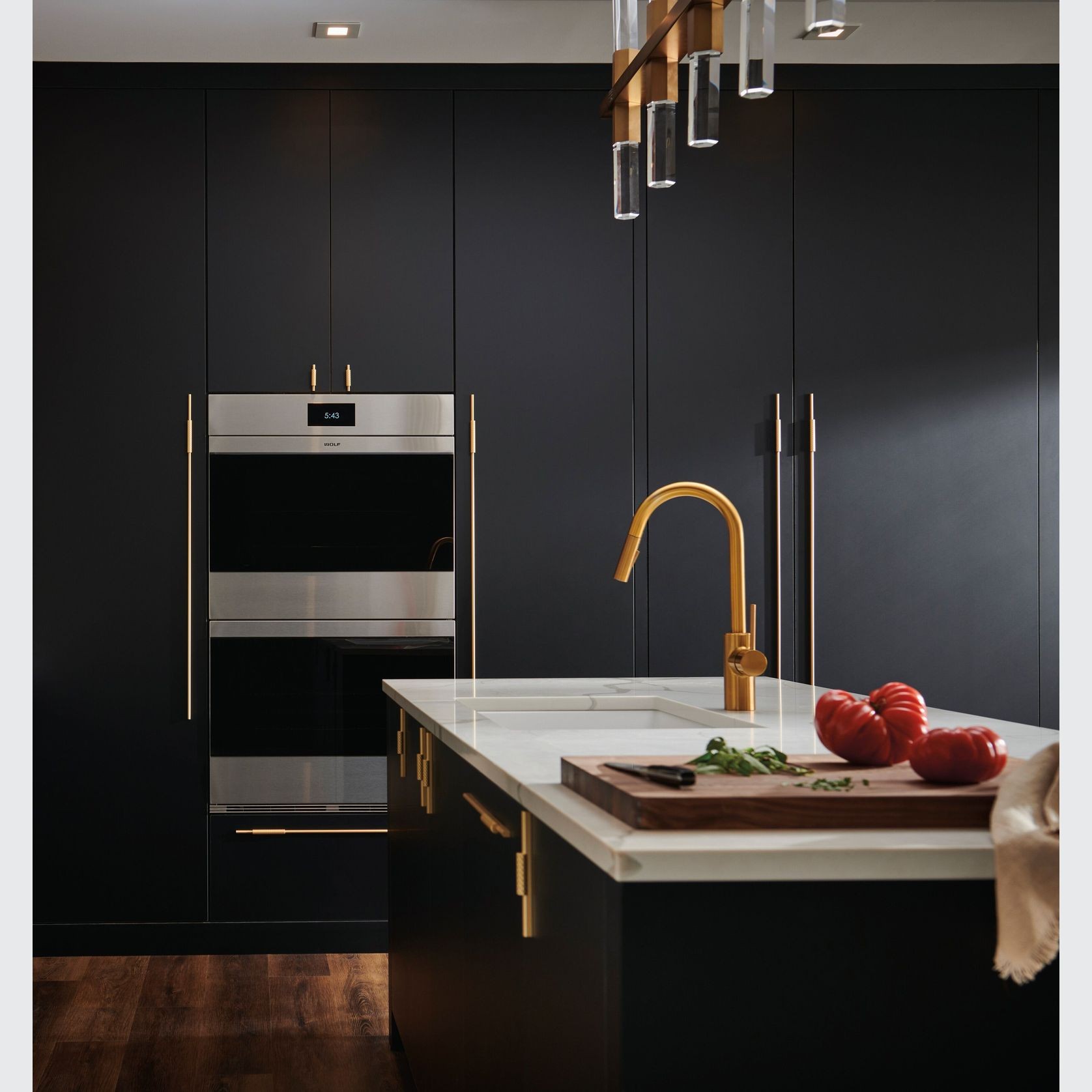 Wolf M Series Contemporary Double Oven Stainless Steel gallery detail image
