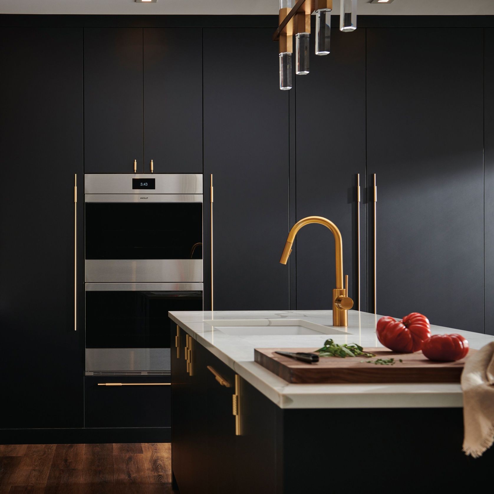 Wolf M Series Contemporary Double Oven Stainless Steel gallery detail image