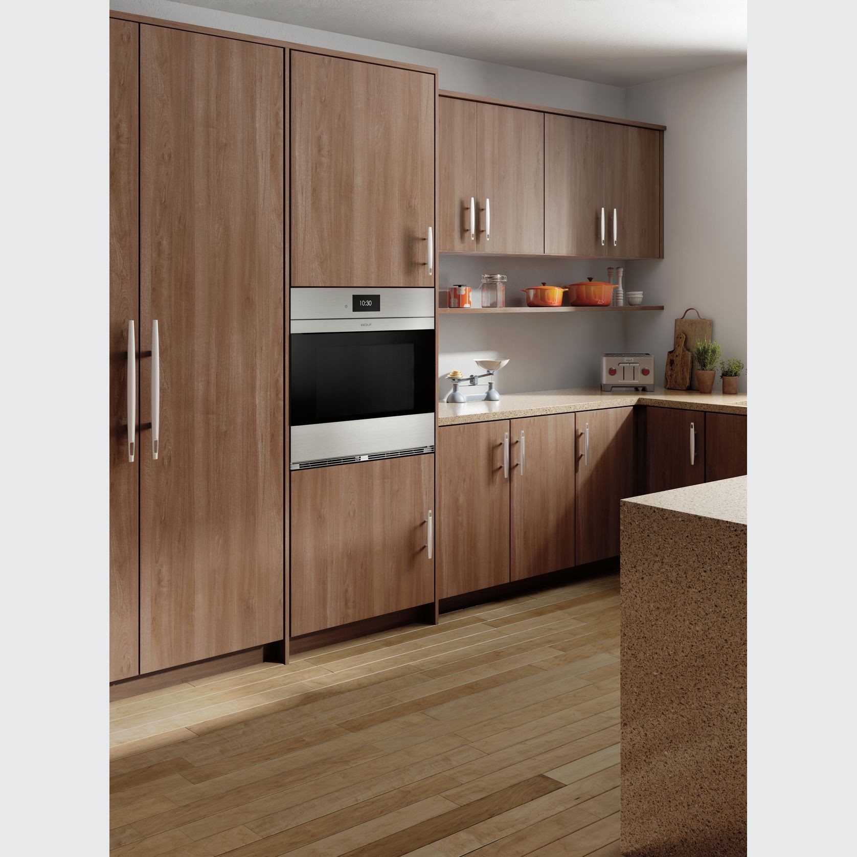 Wolf M Series Contemporary Single Oven Stainless Steel gallery detail image