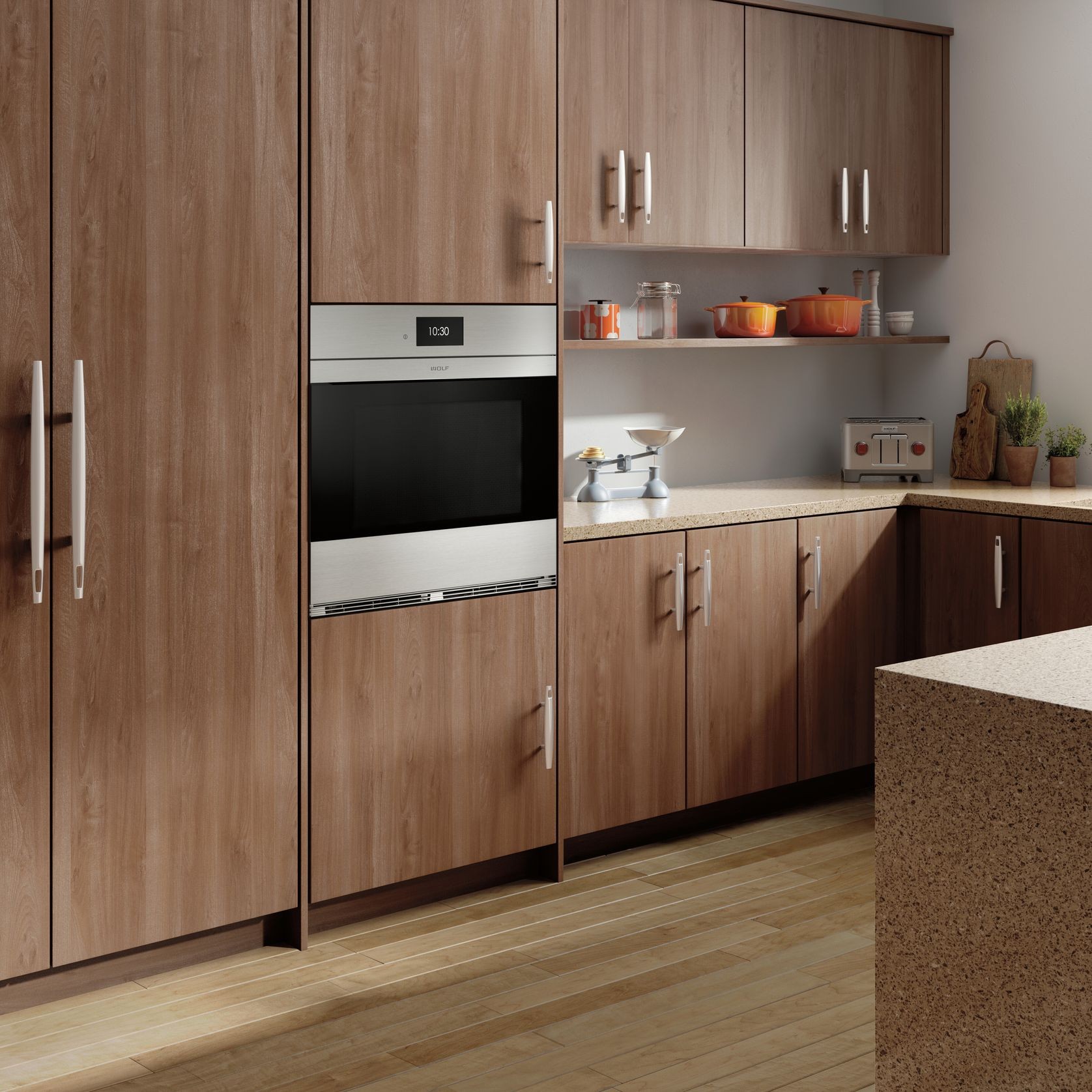 Wolf M Series Contemporary Single Oven Stainless Steel gallery detail image