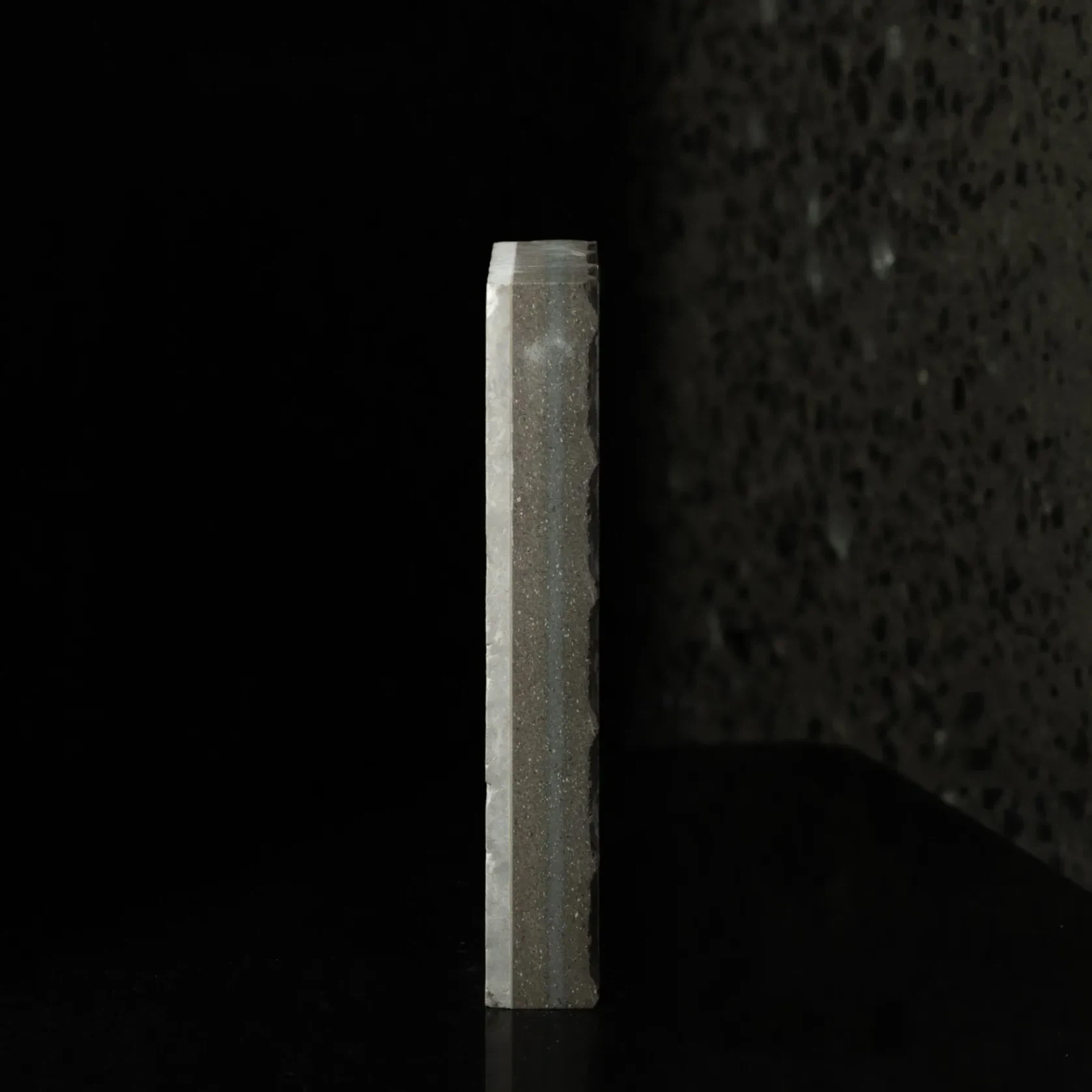Ice Grey Leathered Marble Porcelia gallery detail image
