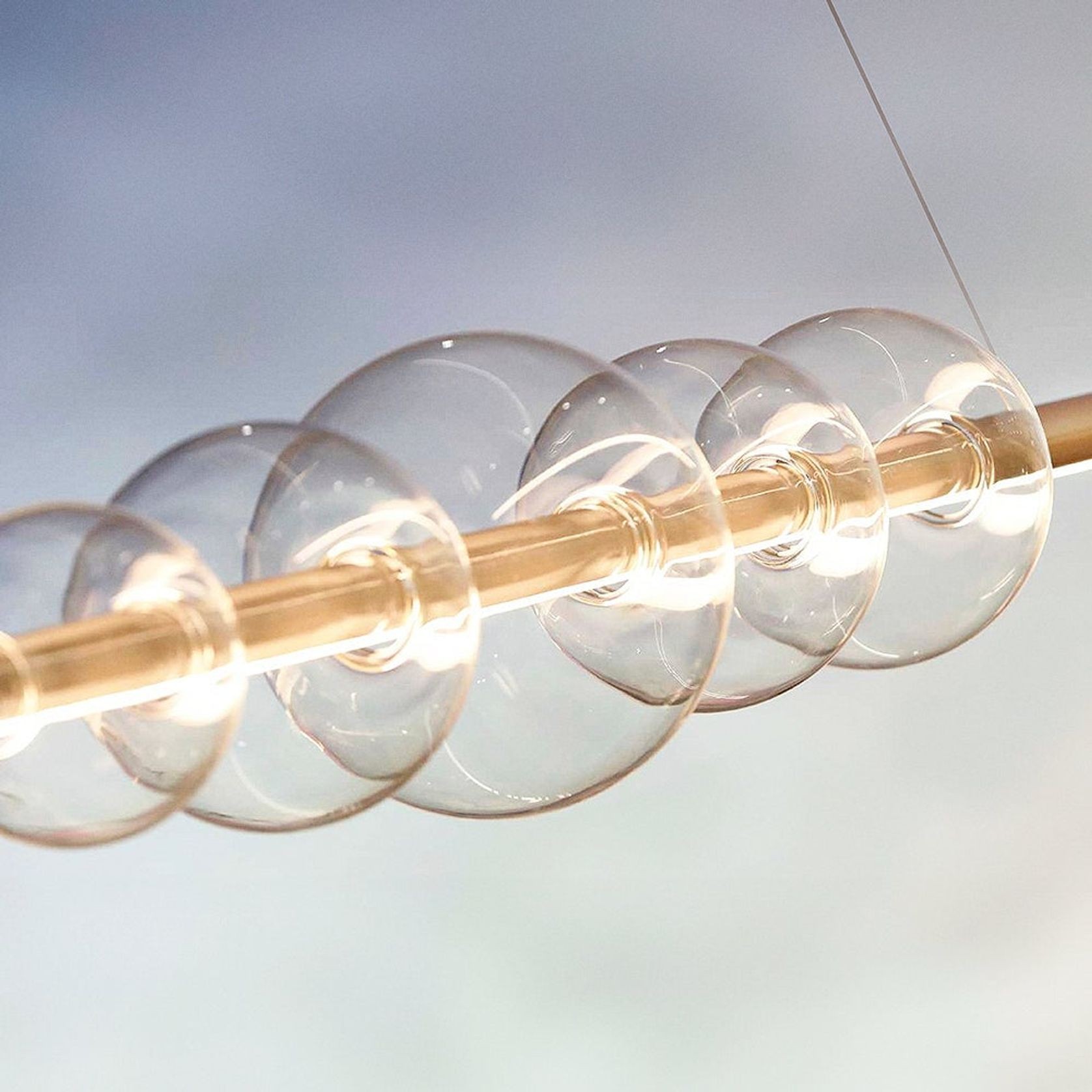 Dawn Linear Pendant Light gallery detail image