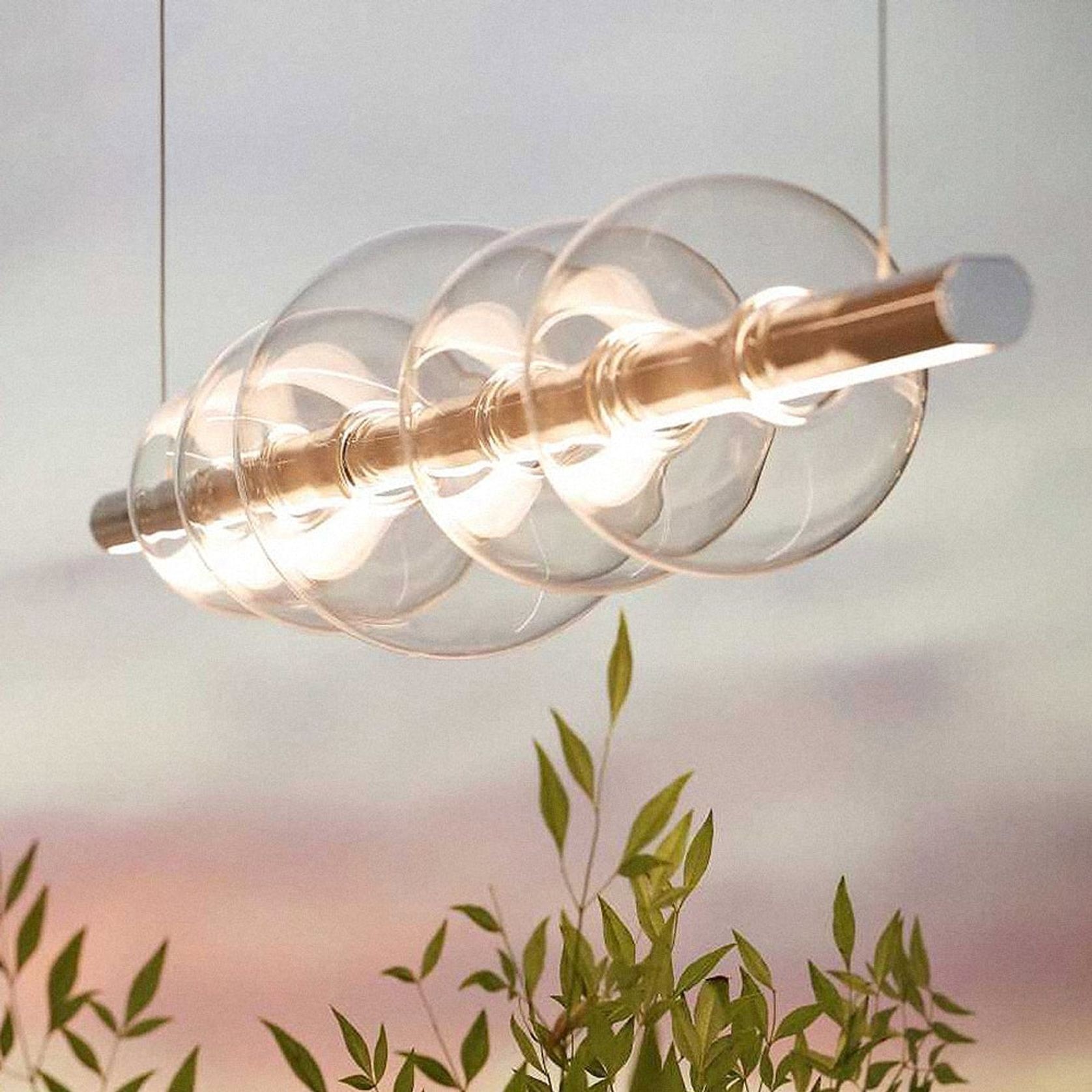 Dawn Linear Pendant Light gallery detail image