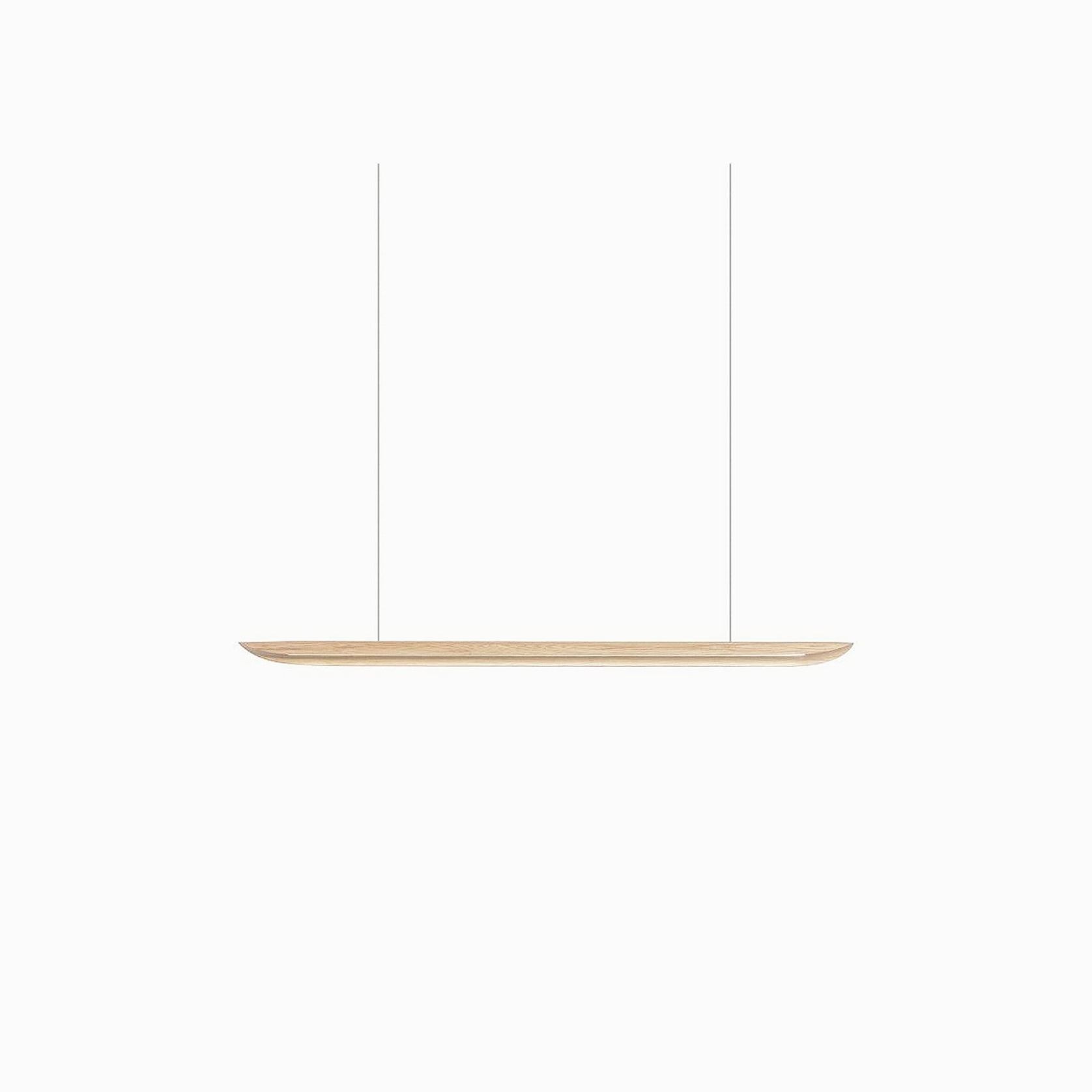 Maren Oak Linear Pendant Light gallery detail image