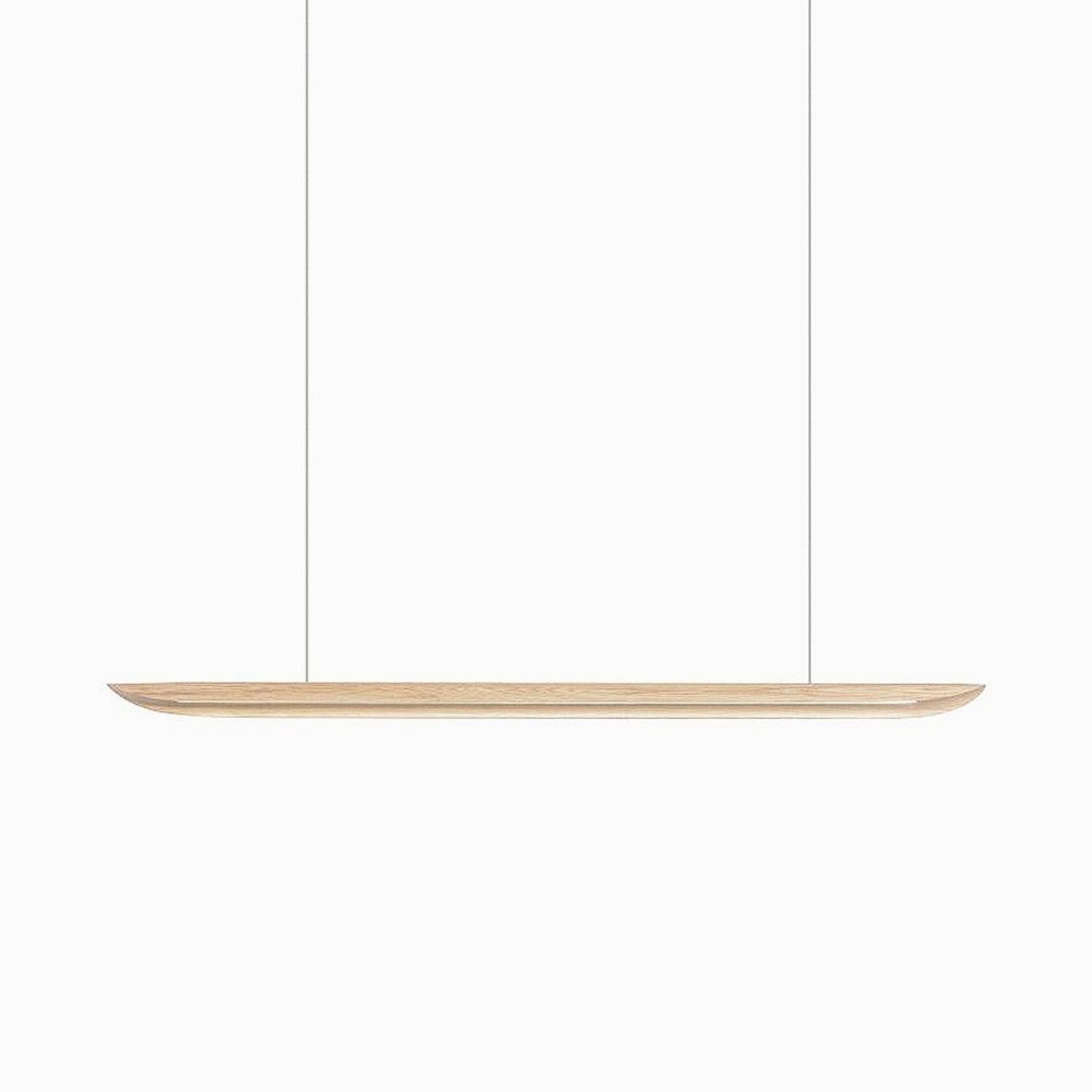 Maren Oak Linear Pendant Light gallery detail image