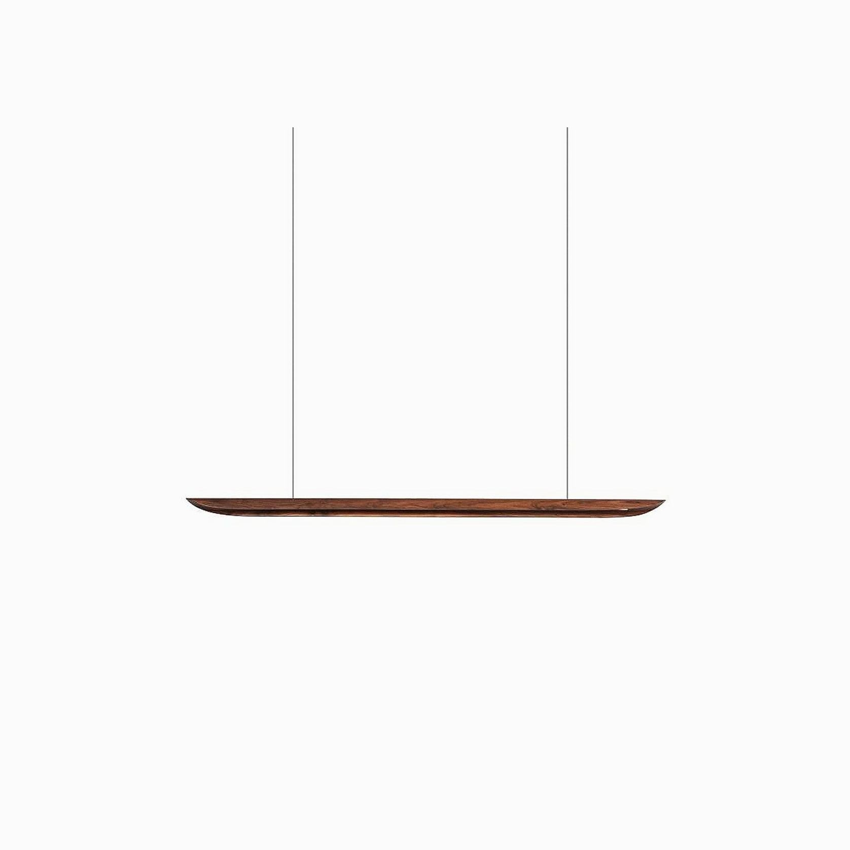 Maren Walnut Linear Pendant Light gallery detail image