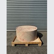 Rounded Coffee Table - Pearl Pink Blush Marble | Natural Stone Co. gallery detail image