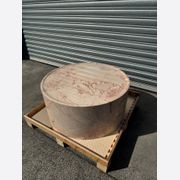 Rounded Coffee Table - Pearl Pink Blush Marble | Natural Stone Co. gallery detail image