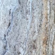 Cube Side Table - Silver Travertine | Natural Stone Co. gallery detail image