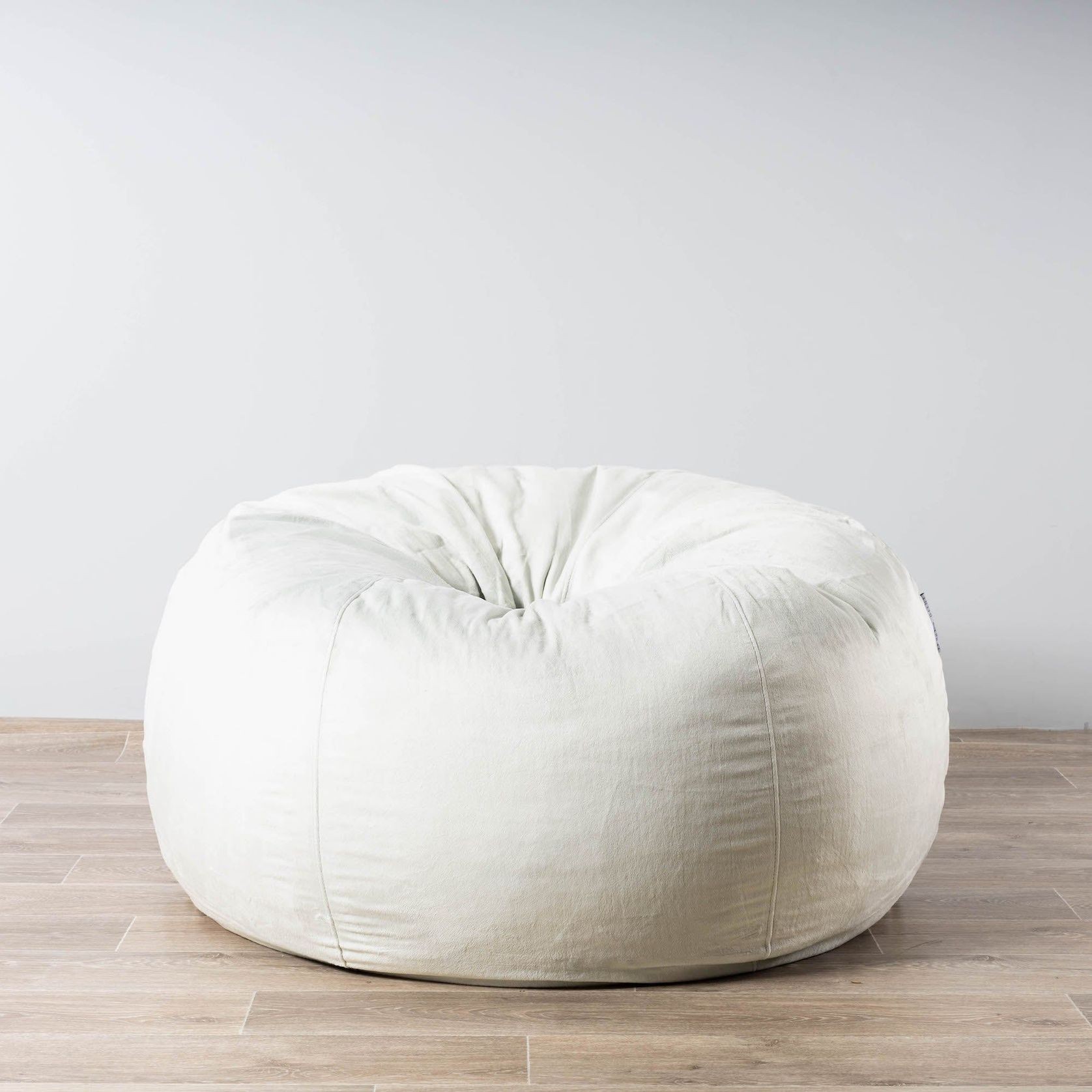 Pierre Fur Bean Bag - Ivory gallery detail image