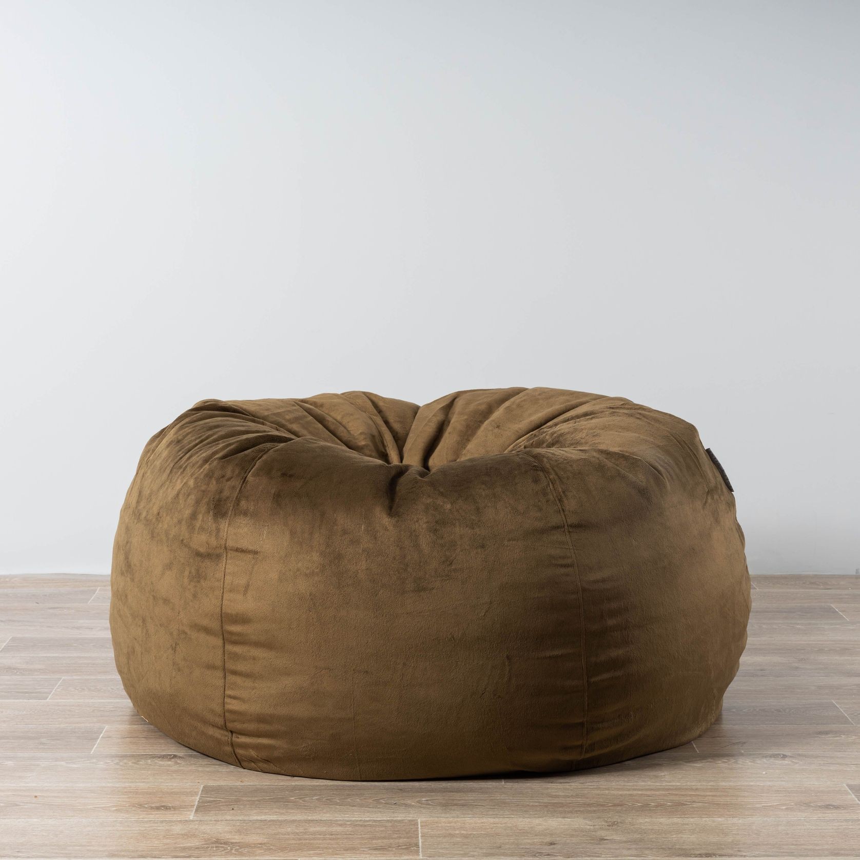 Pierre Fur Bean Bag - Coffee gallery detail image