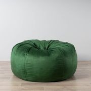 Pierre Fur Bean Bag - Emerald Green gallery detail image