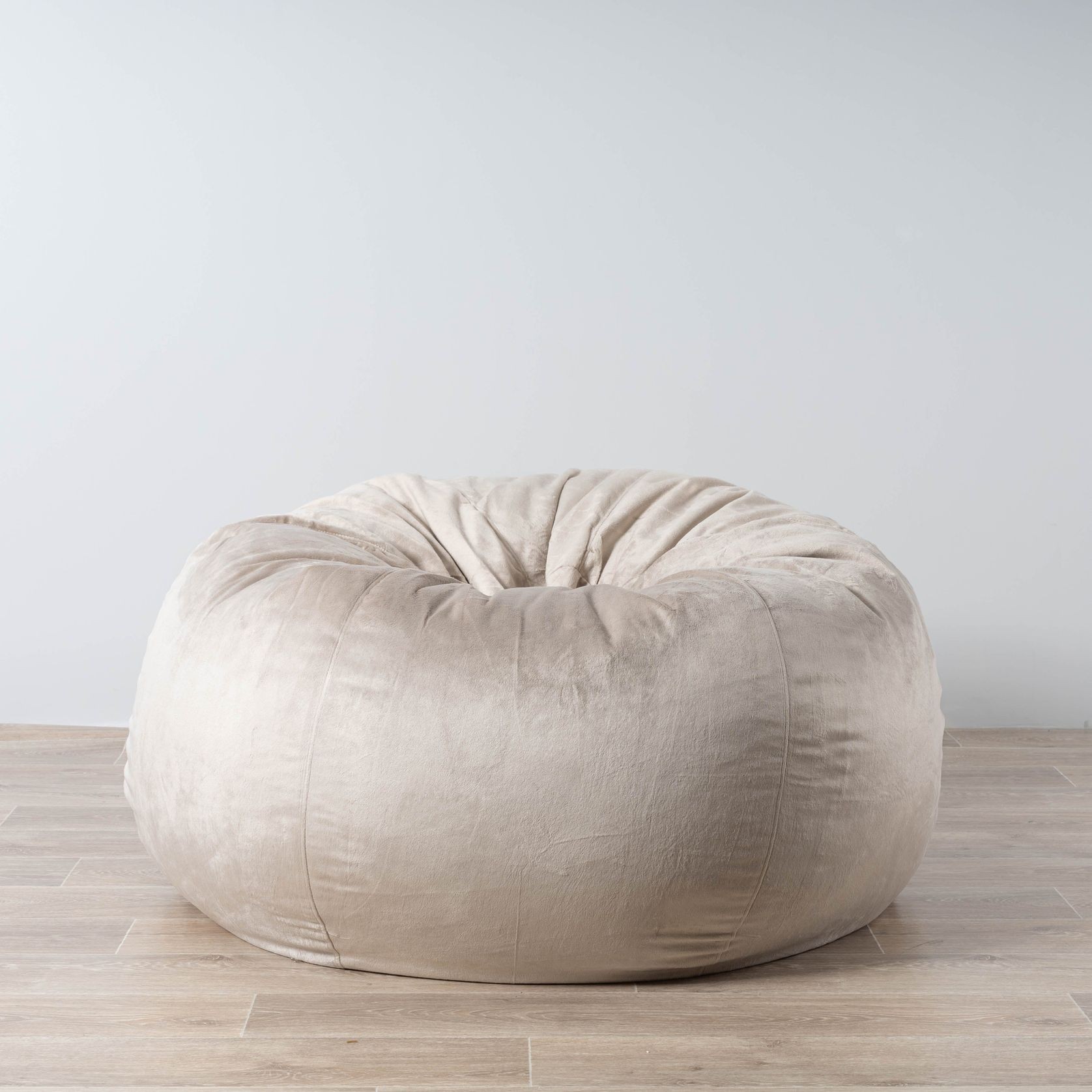 Pierre Fur Bean Bag - Champagne Latte gallery detail image