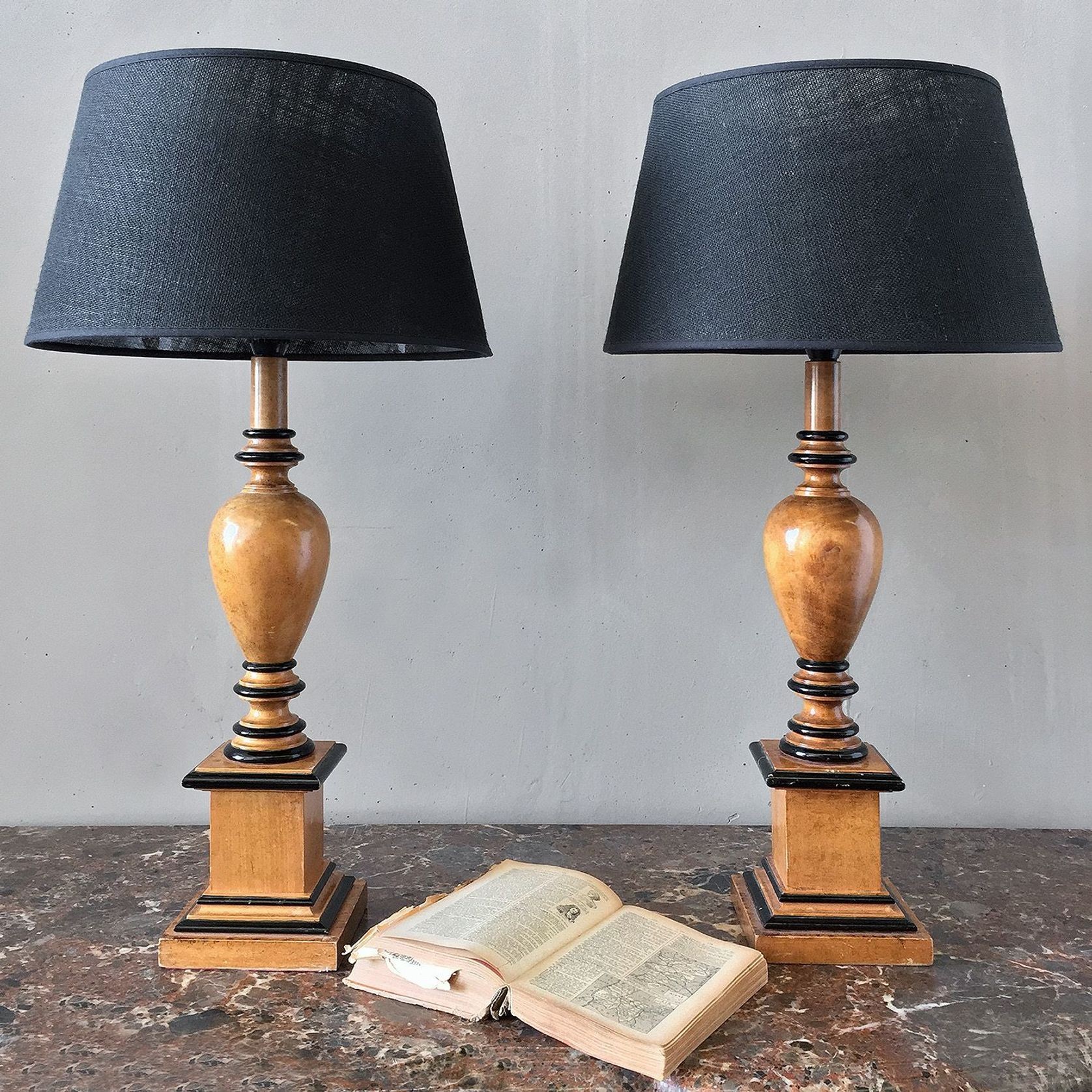 Mid-Century Baluster Lamps gallery detail image