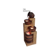 Rustic Tiered Pot Water Feature 38 x 38 x 117 gallery detail image