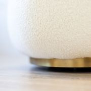 Luxury Occasional Boucle Accent Swivel Chair - Paris gallery detail image