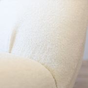 Luxury Occasional Boucle Accent Swivel Chair - Paris gallery detail image