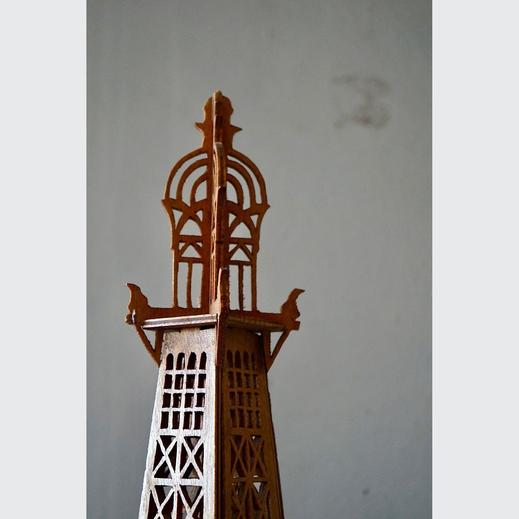 Wooden Eiffel Tower Model gallery detail image