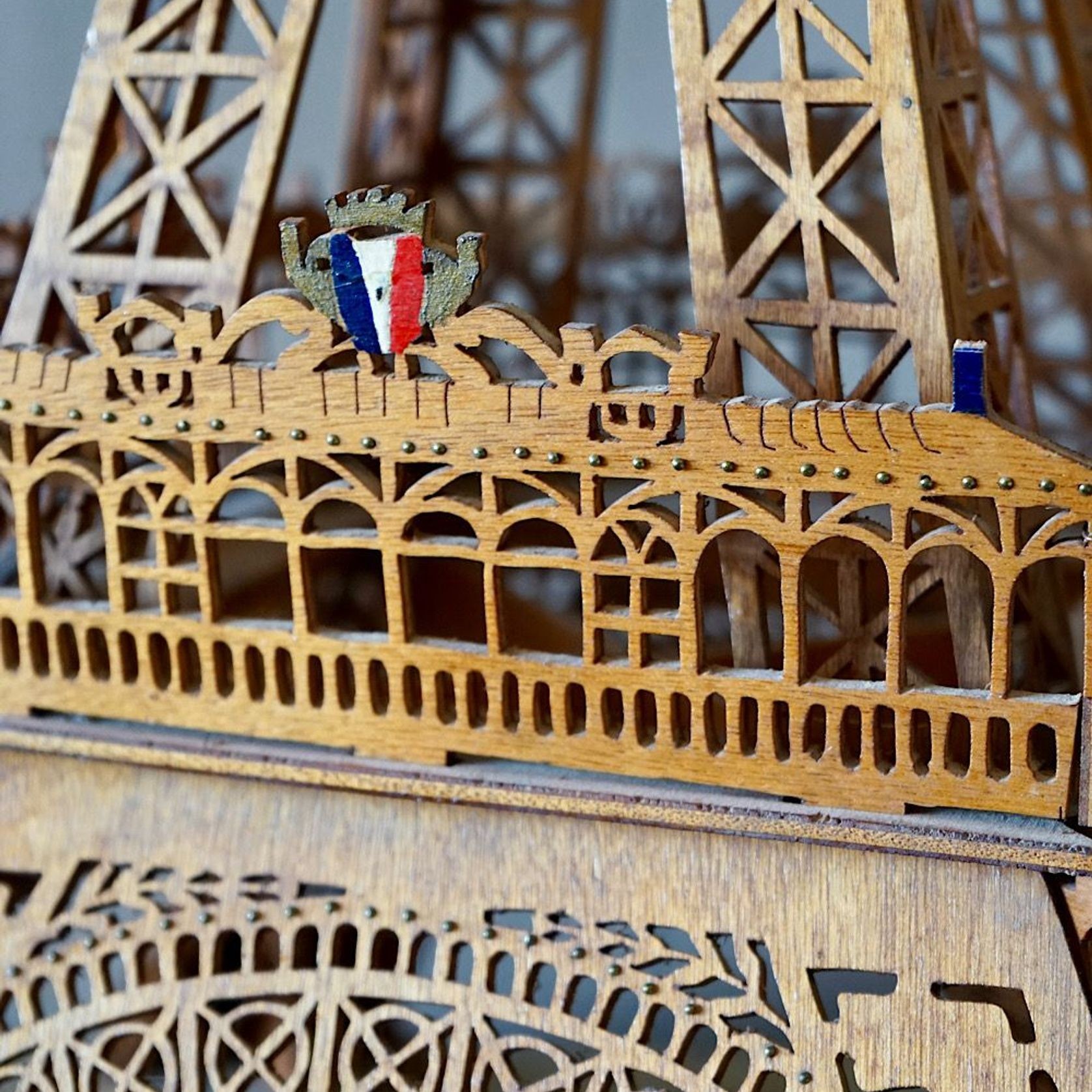 Wooden Eiffel Tower Model gallery detail image