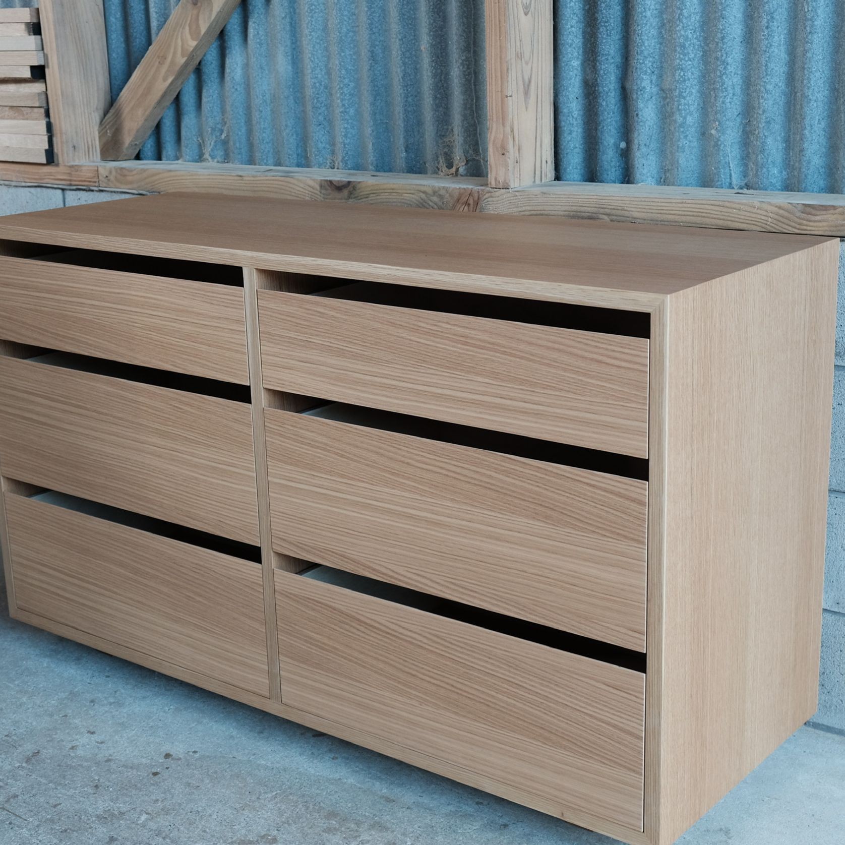 Huey Chest In Oak Ply gallery detail image