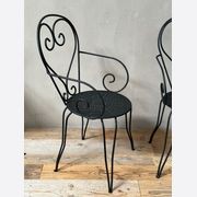 French Iron Garden Chairs (Pair) gallery detail image
