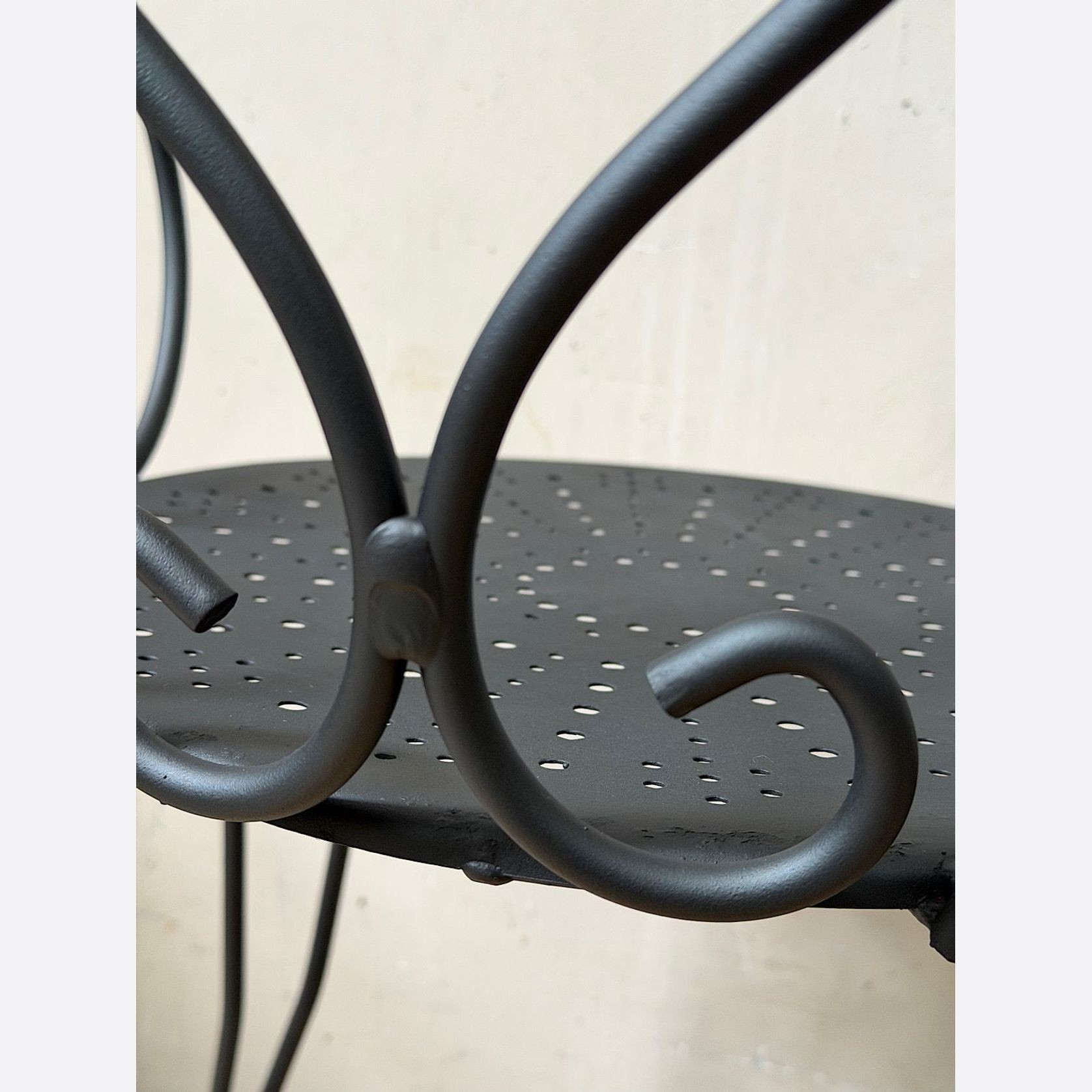 French Iron Garden Chairs (Pair) gallery detail image