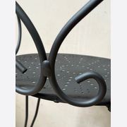 French Iron Garden Chairs (Pair) gallery detail image
