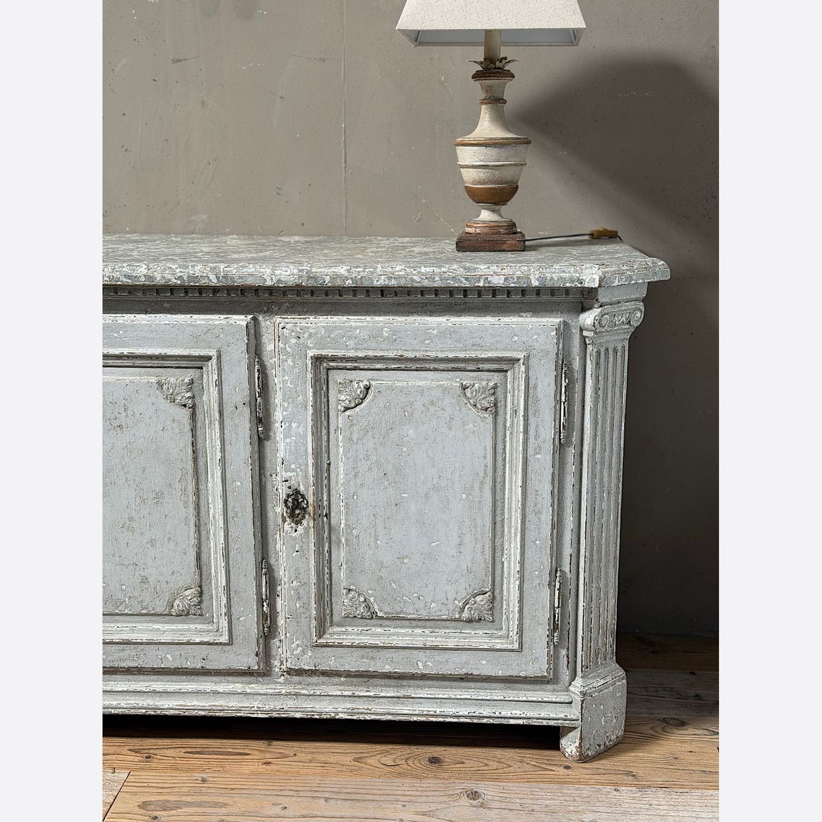 Louis XIV Painted Sideboard gallery detail image