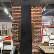 BARON Display Unit 230cm - Warm Oak & Black gallery detail image