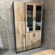 SUTTON 3 Door Display Unit 120cm - Warm Oak gallery detail image