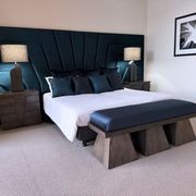 Mid Century Modern Bed Ottoman gallery detail image