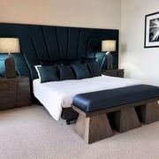 Mid Century Modern Panelled Bed Head gallery detail image