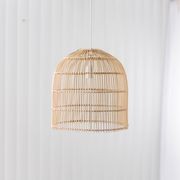 Natural Rattan Cane Wicker Pendant Light - Siena - 2 Sizes gallery detail image