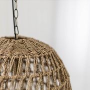 Large Rope Pendant Light Chandelier - Milford gallery detail image