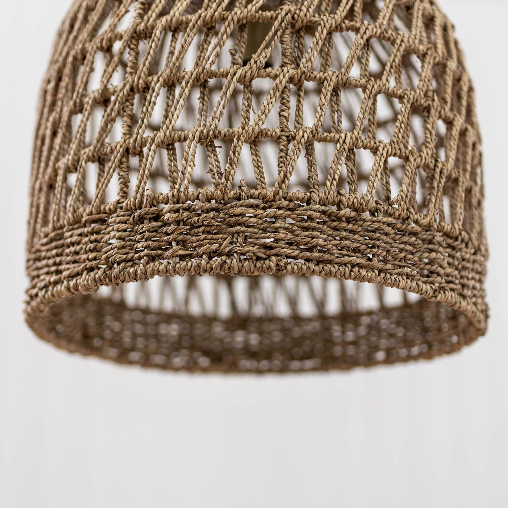 Large Rope Pendant Light Chandelier - Milford gallery detail image