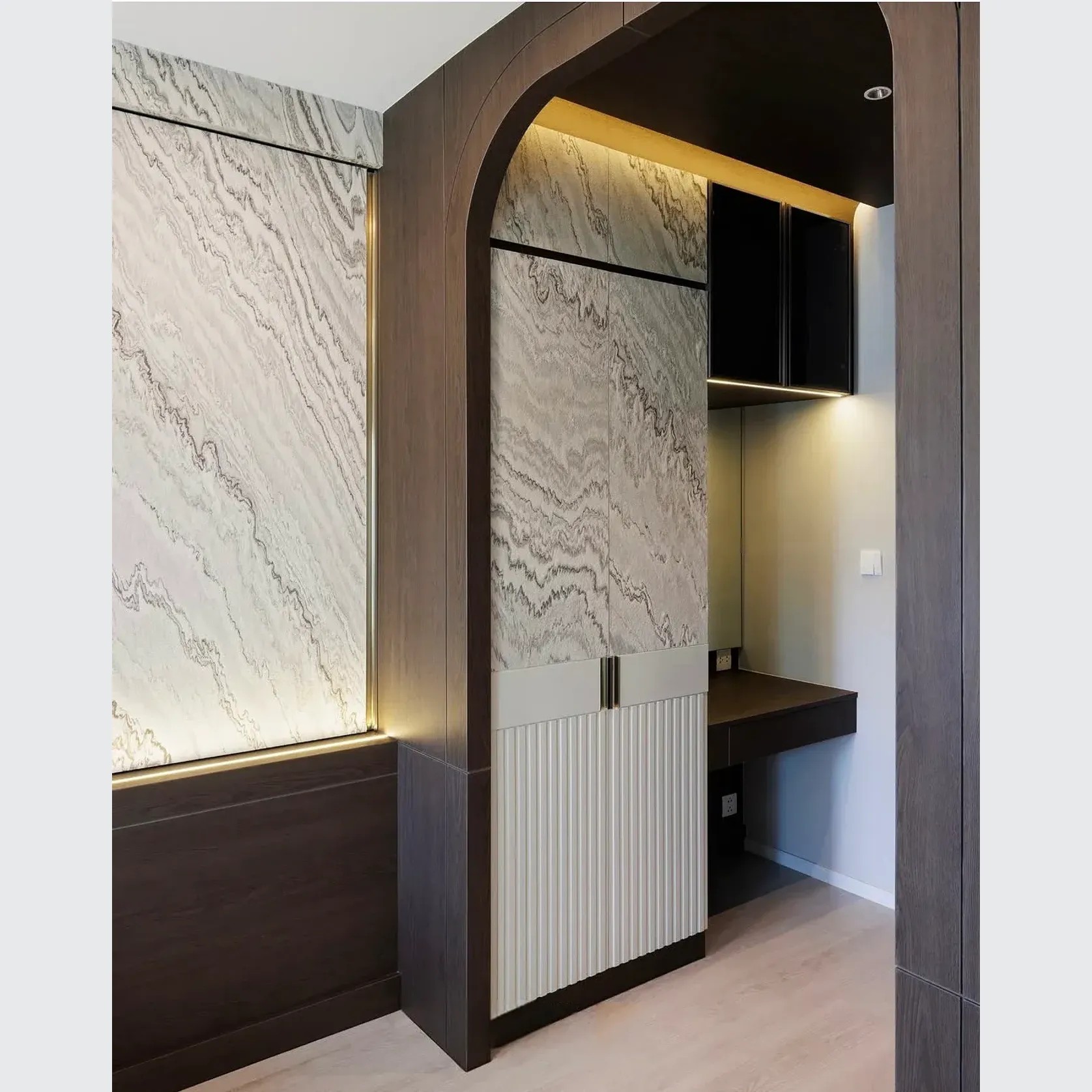 Mistline Grey Natural Thin Stone Veneers gallery detail image