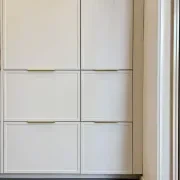 KT&CO Kitchen finger lip pull handle brass Lucky bay gallery detail image