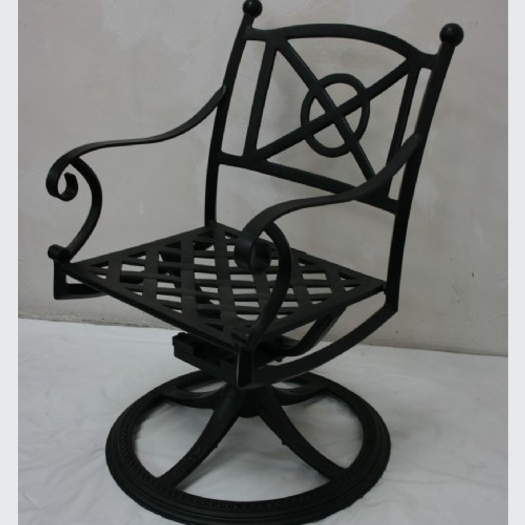 Luxury Santorini Swivel Chair gallery detail image