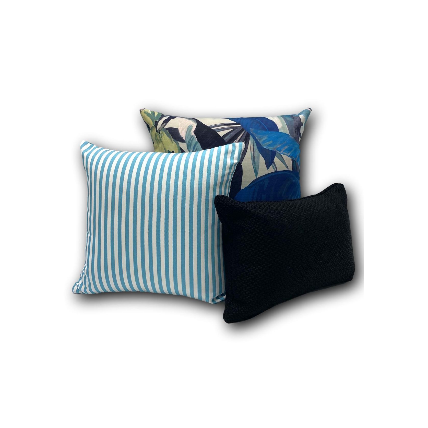 Tropicalia Porcelain Blue with Grey Backing gallery detail image
