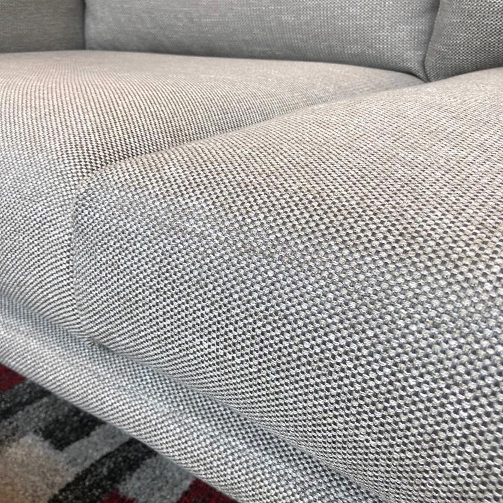 RANNI 3 Seater Sofa With Right Chaise - Warm Grey gallery detail image