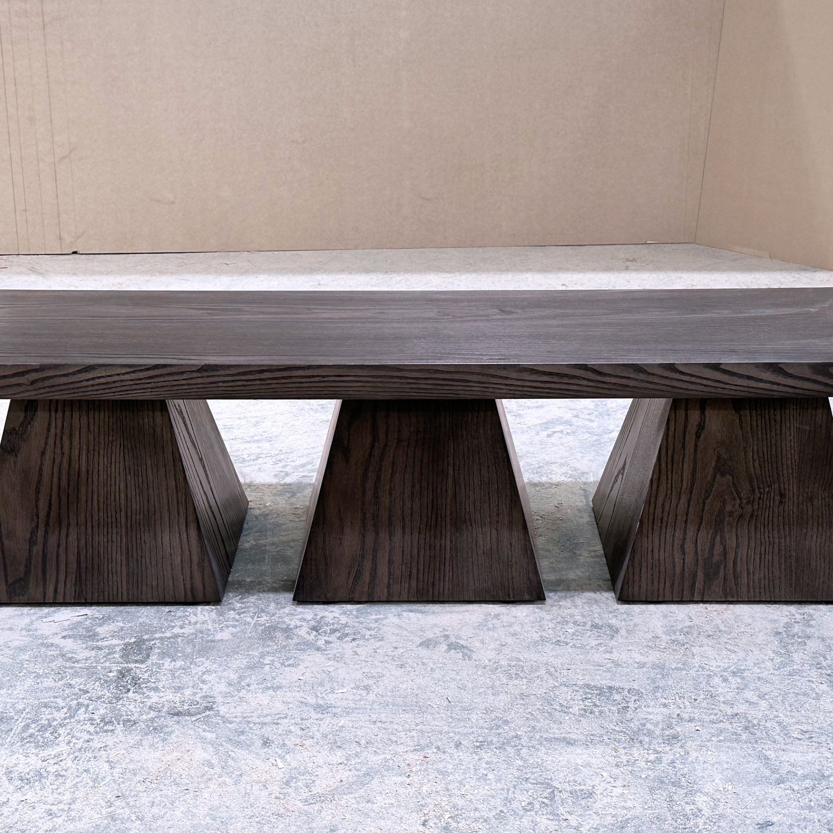 Mid Century Modern Bed Ottoman gallery detail image