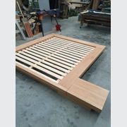Floating Oak Bed gallery detail image
