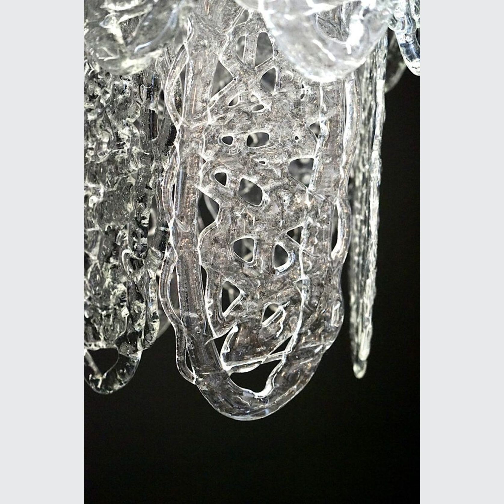 Mid-Century Murano Cascade Chandelier gallery detail image